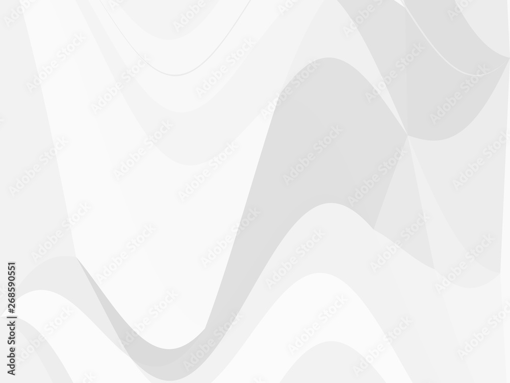 Abstract grey and white graphic illustration background. Modern design.