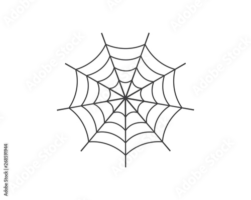 spider icon logo vector