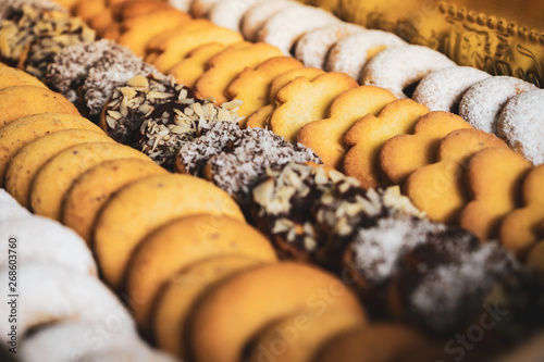 Making homemade cookies