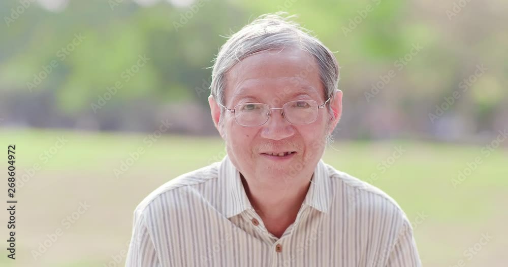 Older man smile to you Older man smile to you