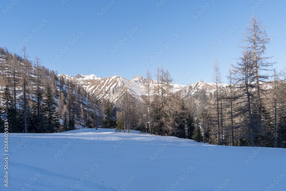 Fototapeta premium Casterino, park narodowy Mercantour, Francja