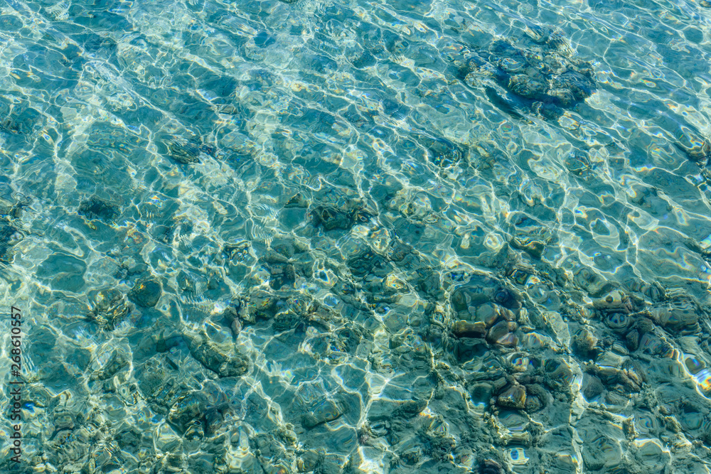 Background of Red sea water surface Background of Red sea water surface