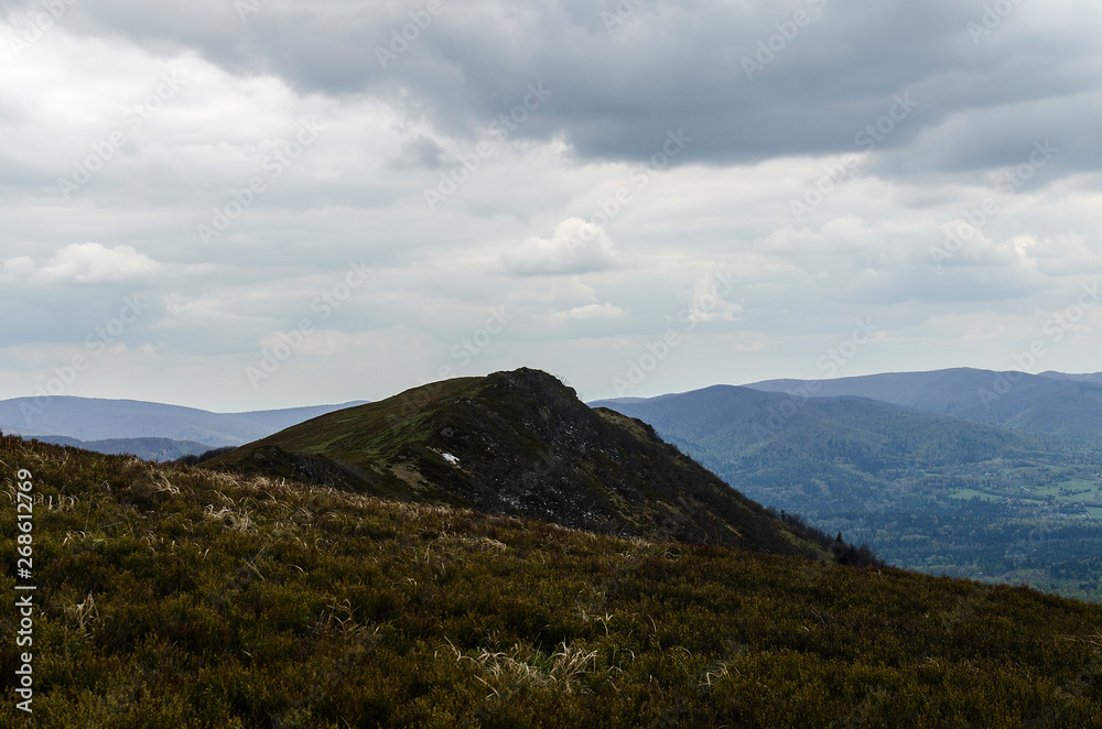 Fototapeta premium Bieszczady połoniny 
