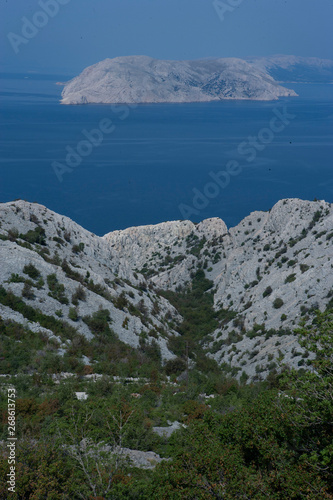 Croatia Coast. Adriatic Sea 