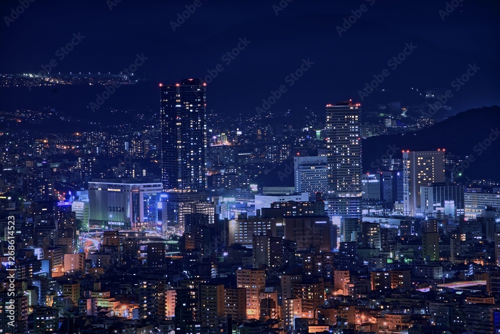 広島 夜景 都市