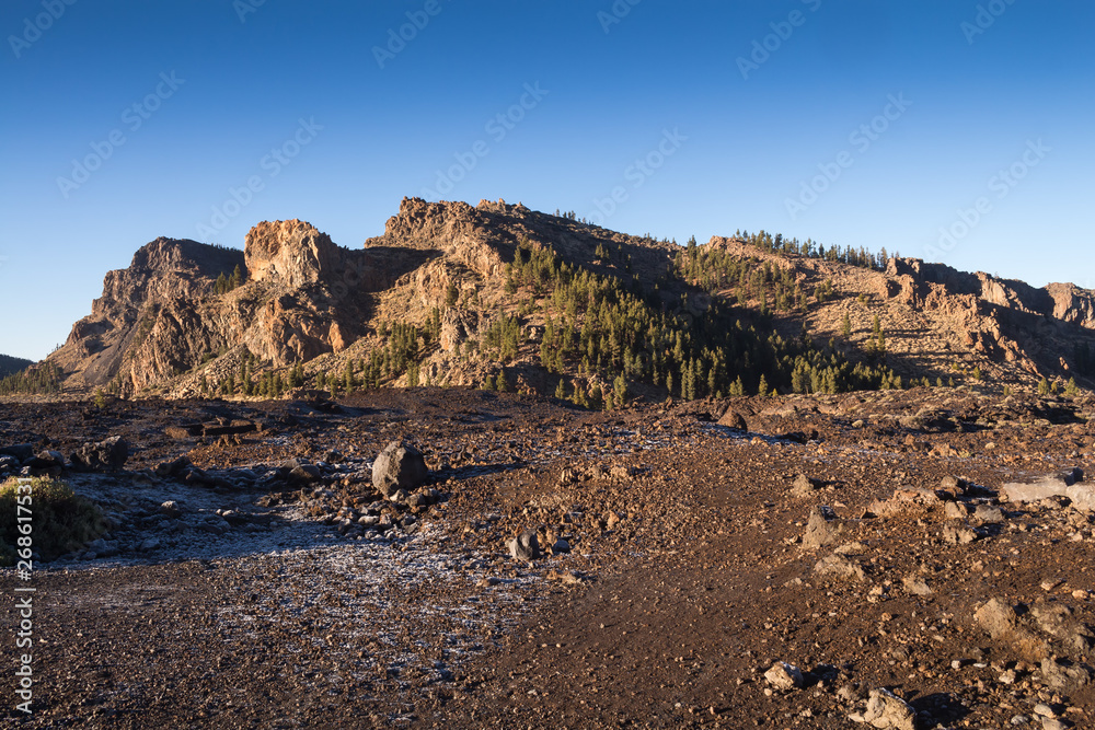 Fototapeta premium Mountains in Teide National Park, Spain