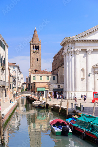 VENICE, ITALY - MAY, 2017: Canal with bridges in the heart of Venice © Stanislav Samoylik