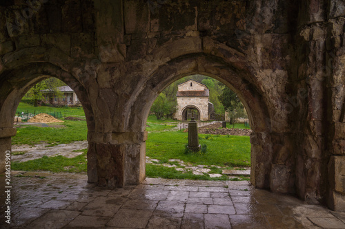 arch of Gelati Monastery in kutaissi