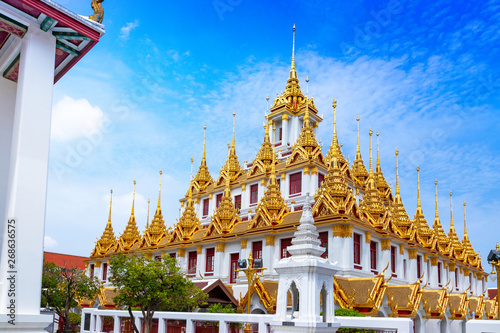 thai temple in bangkok thailand