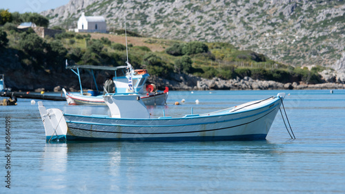 Caique de pêcheur grec