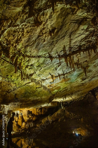 stalagmites in Prometheus Cave