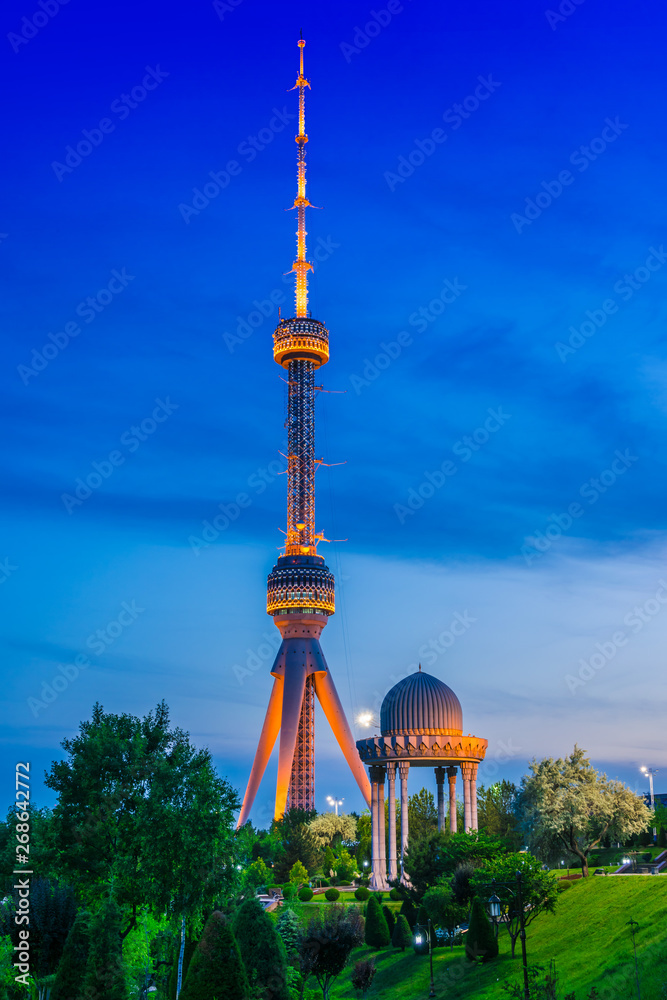 Obraz premium Tashkent Television Tower, Uzbekistan