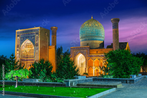 Guri Amir, a mausoleum of the Asian conqueror Timur in Samarkand
