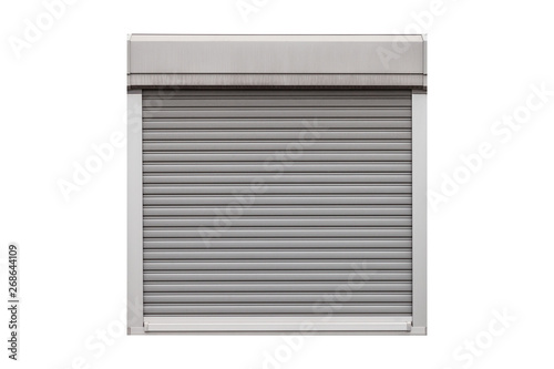 Window shutter isolated on white background