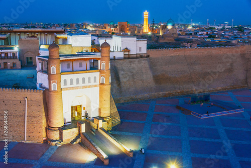 View of the Historic Centre of Bukhara, Uzbekistan