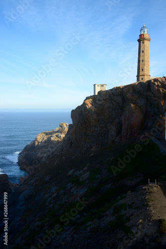Lighthouse of Cabo Vilan, Galicia, Spain