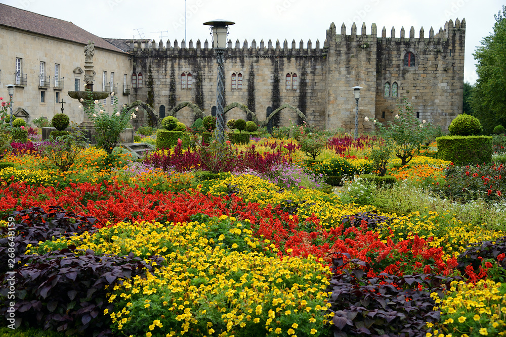 Garden of Santa Barbara, Braga, Portugal