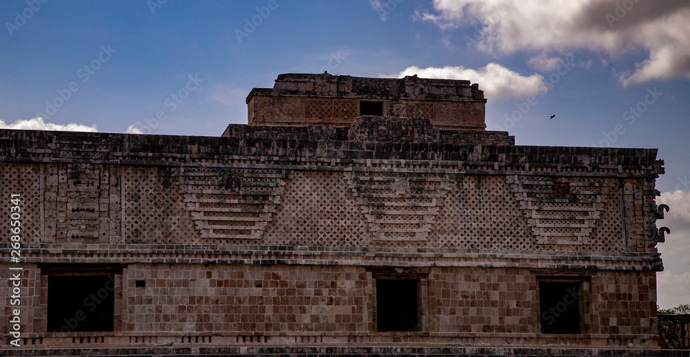 Uxmal ancient city in Yukatan, Mexico