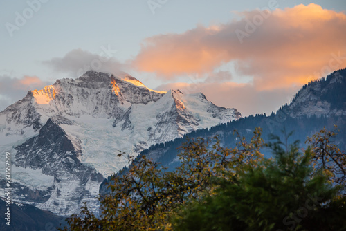 Jungfrau Sunset