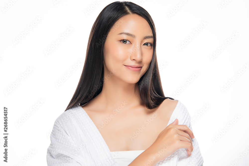 Beautiful Young asian Woman with Clean Fresh Skin Beautiful Young asian Woman with Clean Fresh Skin