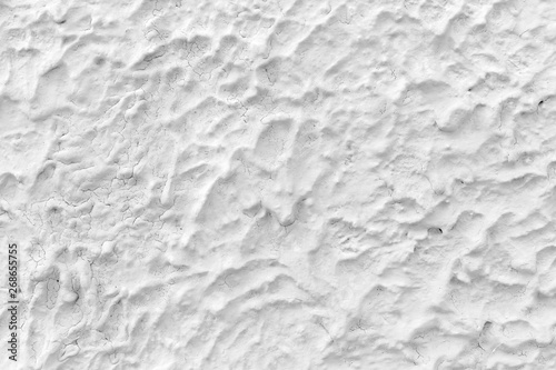 White concrete background rough texture.