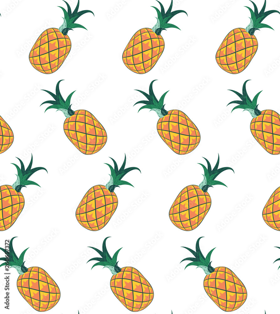 Pineapple abstract design Pineapple abstract design