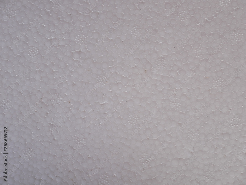 white plastic foam texture background, concept recycle plastic white plastic foam texture background, concept recycle plastic