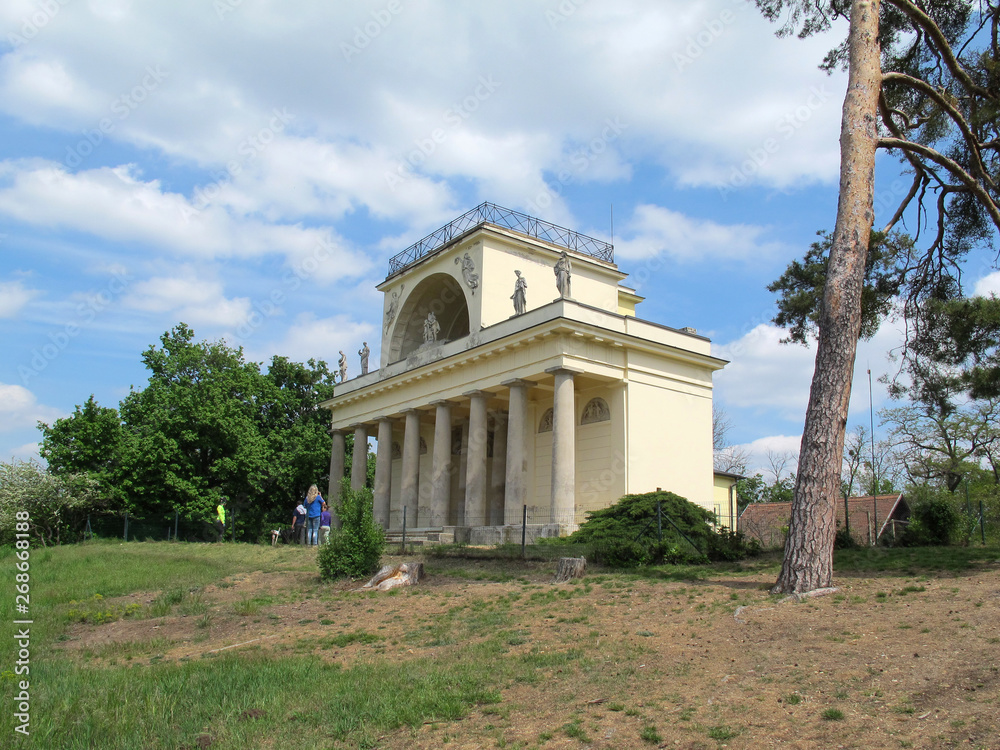 Apollon temple. Lednice–Valtice Cultural Landscape. South Moravia (Czech Republic)