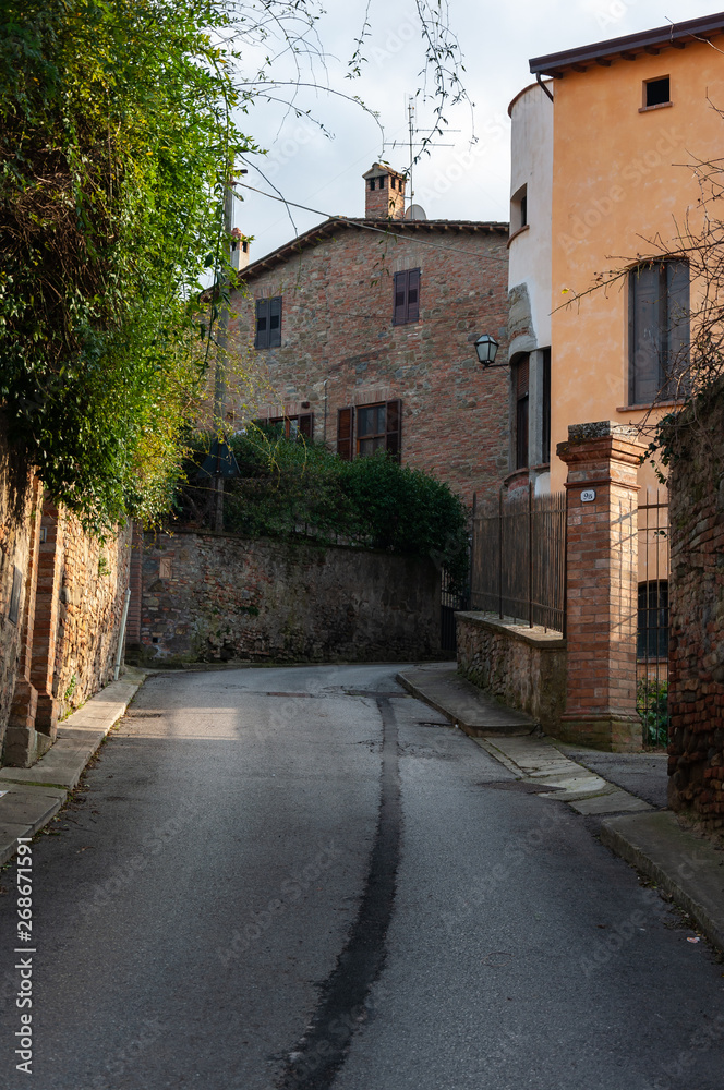 Deruta, a town in Umbria famous for its artistic handmade and painted