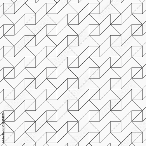 geometric vector pattern for fictitious embroidery designs, repeating with linear and square. graphic clean for fabric, wallpaper, printing. pattern is on swatches pattern.