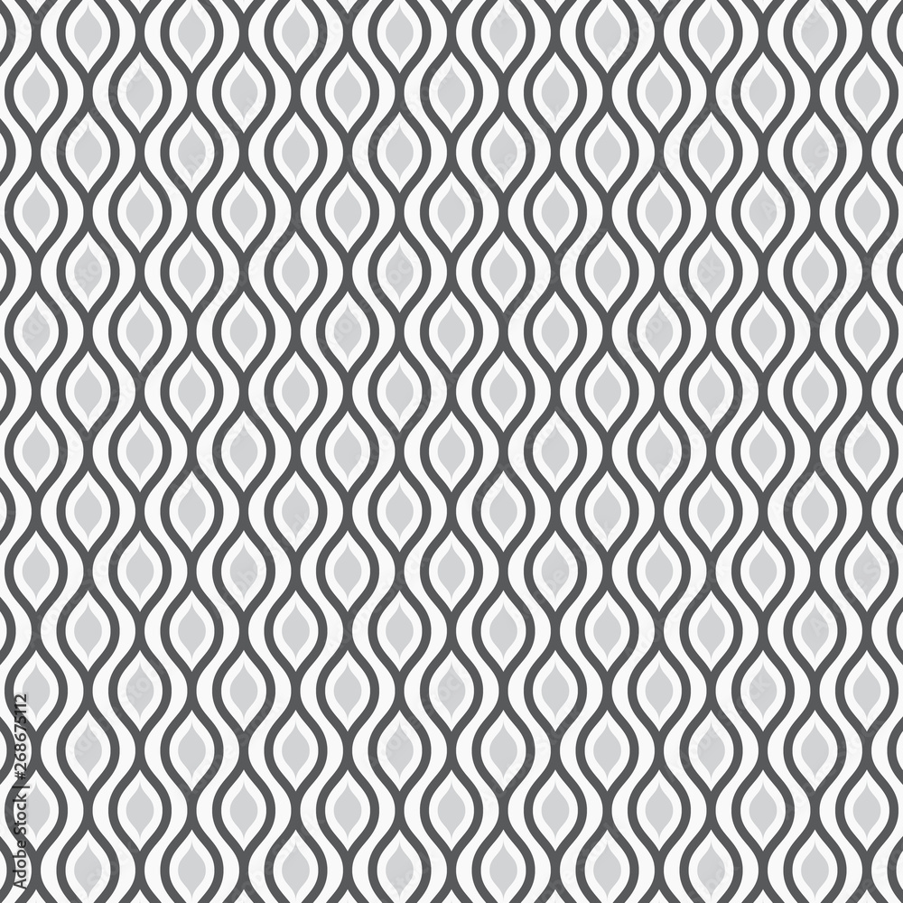 abstract ornament pattern vector illustration, repeating wavy thin and thick line abstract ornament pattern vector illustration, repeating wavy thin and thick line