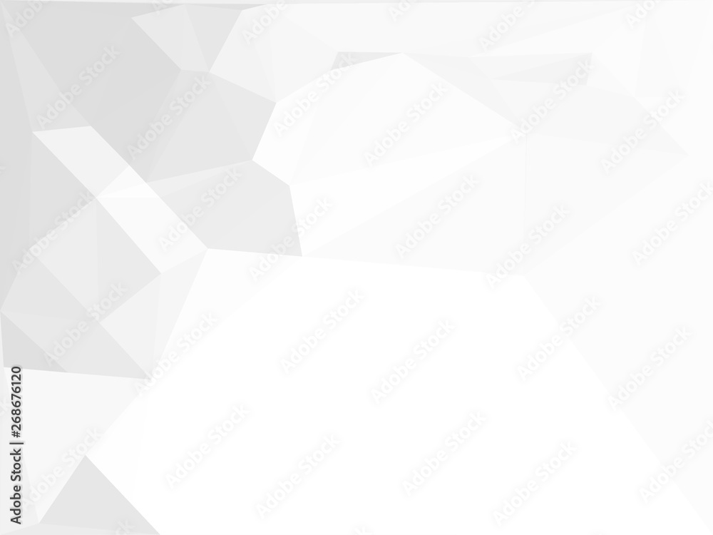 Fototapeta premium Abstract grey and white graphic illustration background.