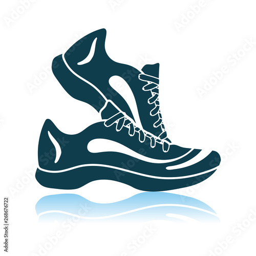 Fitness Sneakers Icon