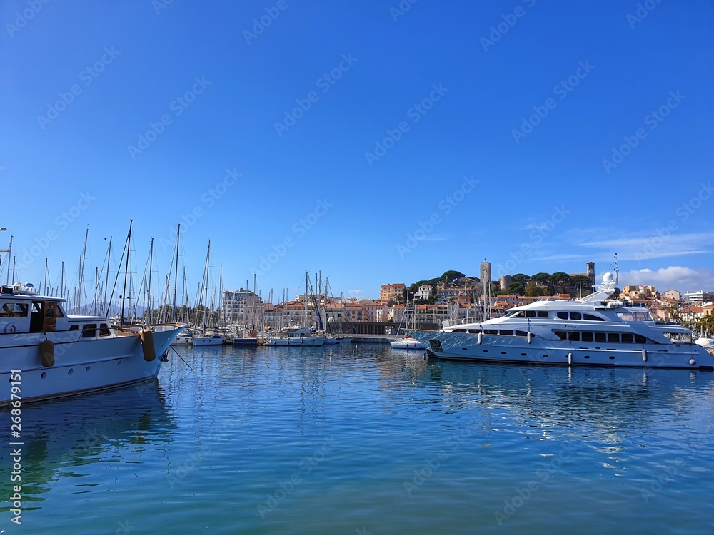 Boats in Cannes