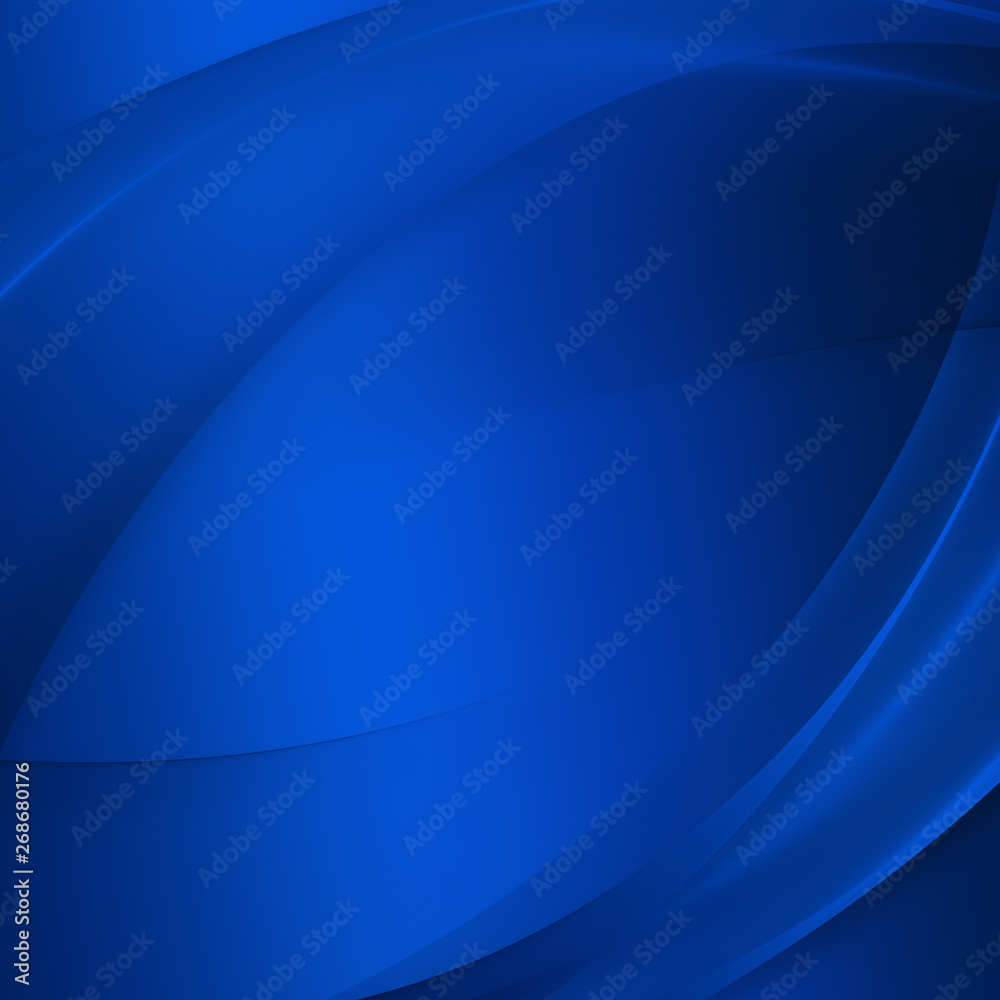 Elegant Abstract Blue Wave Background