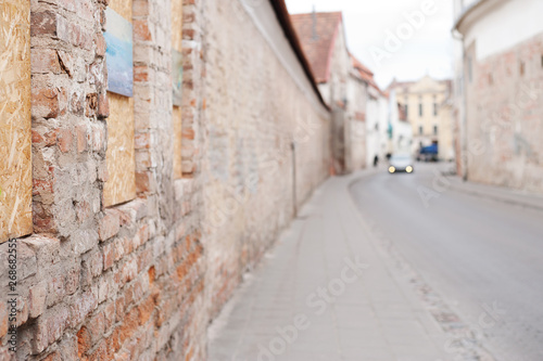 Fototapeta Naklejka Na Ścianę i Meble -  Old town in Europe. Old cities image