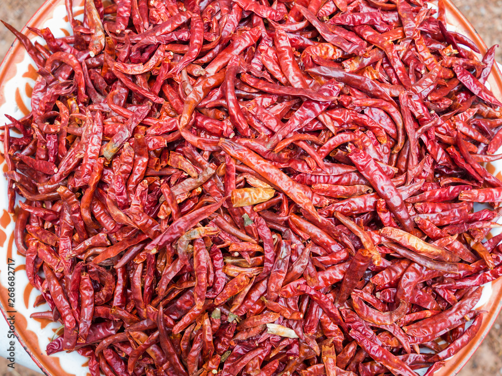 Fototapeta premium Red hot chili peppers