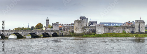 View of King John's Castle, Limerick, Ireland