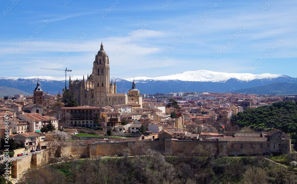 Historic landscapes of Segovia Spain