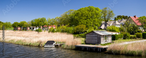 Panorama Seedorf Mönchgut auf Rügen im Frühling