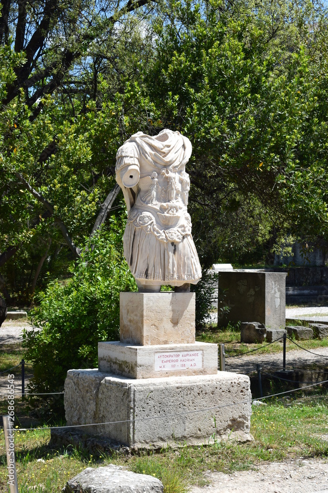 Grecka rzeźba w Atenach