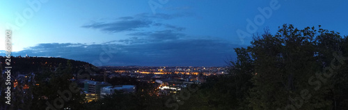 Prag Panorama am Abend © ViennaFrame