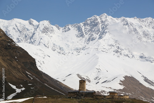 in georgia mestia the old village photo