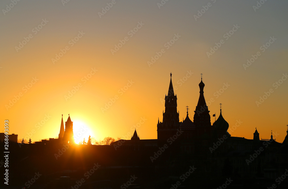 New year holidays in Moscow on red square