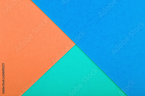 Colored paper texture. Geometric figure. Pastel colours.