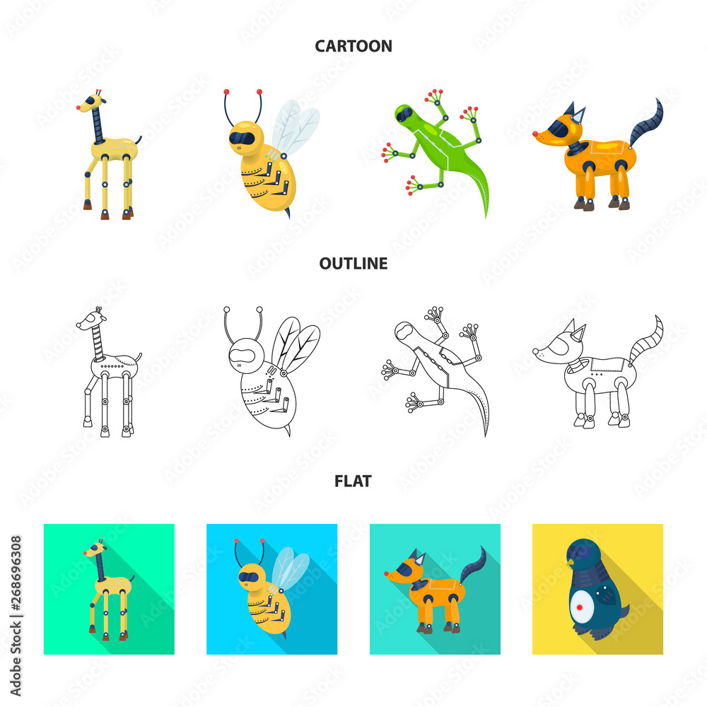 Vector illustration of toy and science sign. Set of toy and toy vector icon for stock. Vector illustration of toy and science sign. Set of toy and toy vector icon for stock.