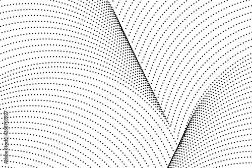 Abstract halftone pattern. Vector halftone background of squares for design banners, posters, business projects, pop art texture, covers. Geometric black and white texture.