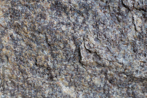 Texture of granite or gray stone. Macro