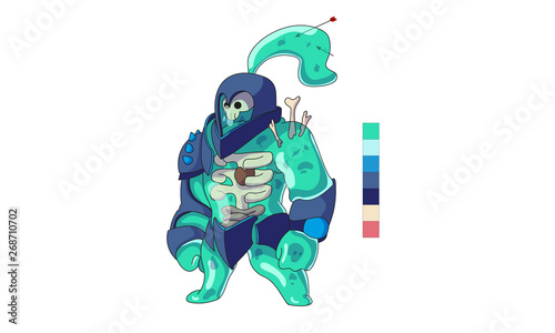 Jelly Knight Character 