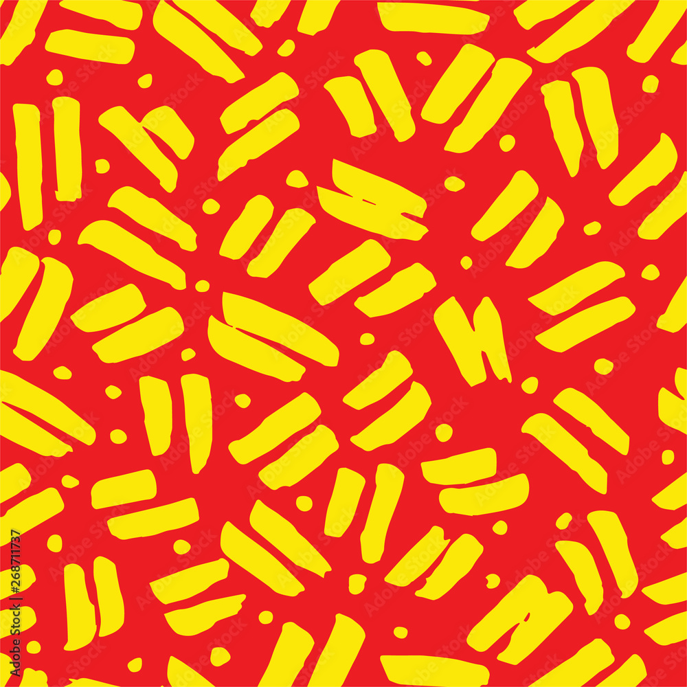 Abstract Seamless Pattern. Brush Strokes. Abstract Seamless Pattern. Brush Strokes.